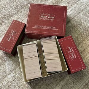 Trivia pursuit baby boomer edition